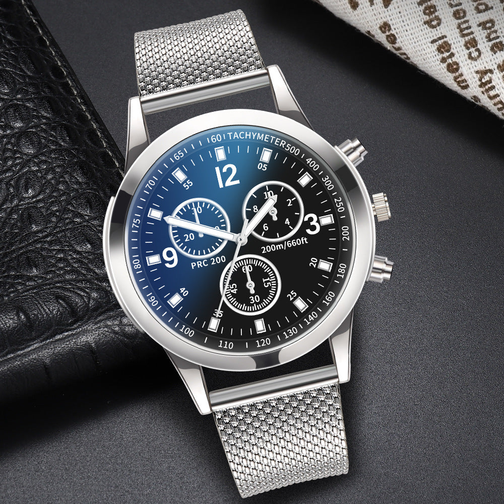 Quartz Mesh Band Watch