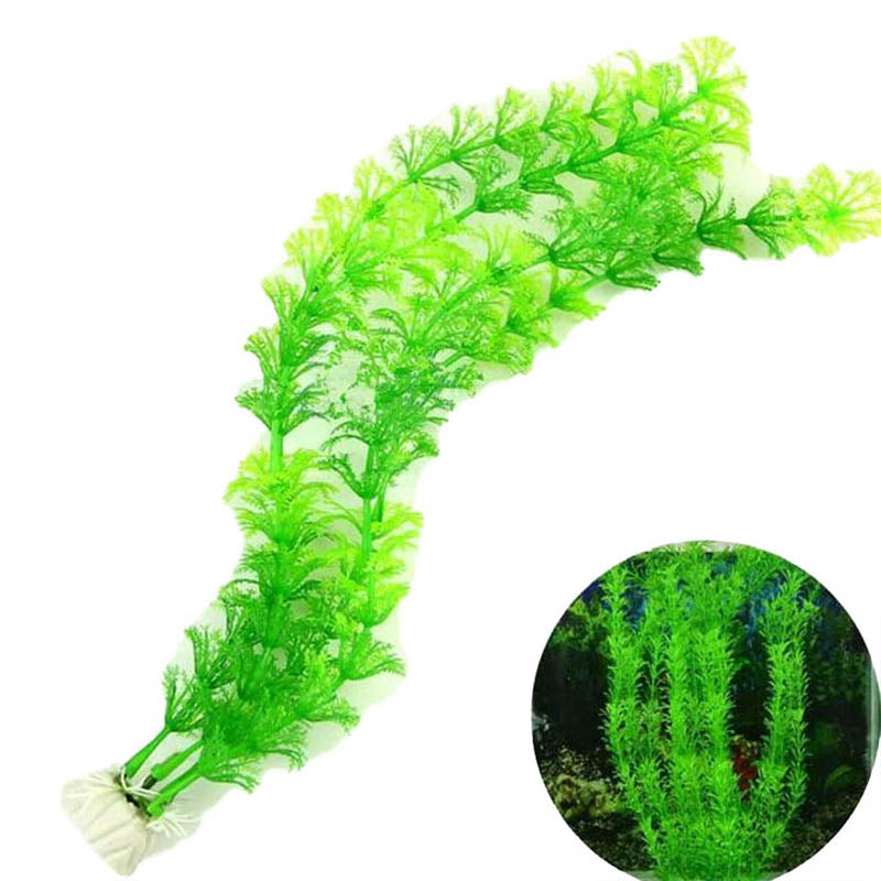 Artificial Underwater Plastic Plants for Aquarium Decor
