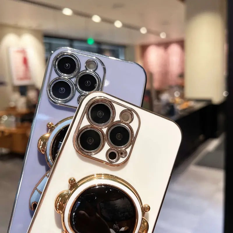 Astronaut Foldable Phone Case for iPhone 11-14 Series