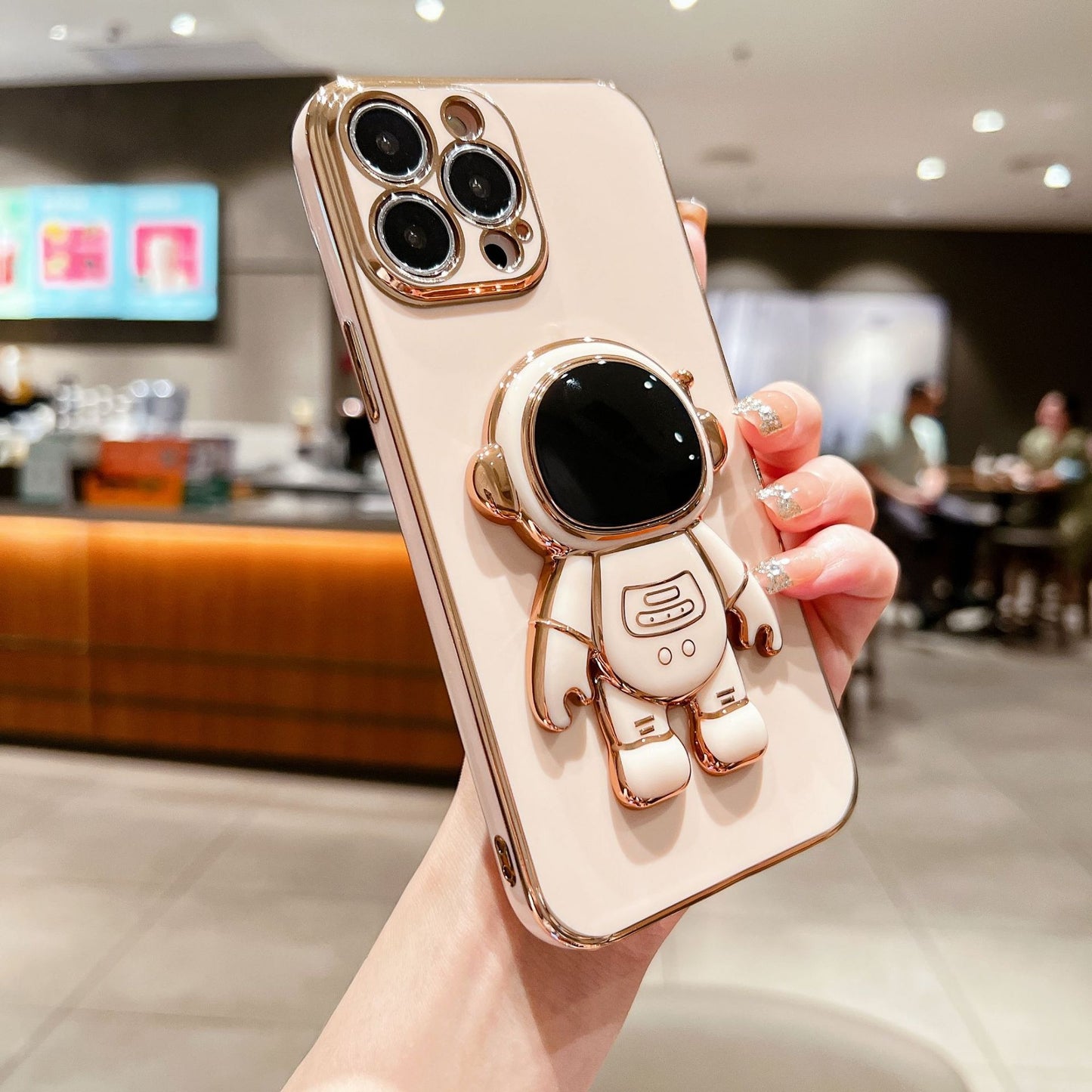 Astronaut Foldable Phone Case for iPhone 11-14 Series