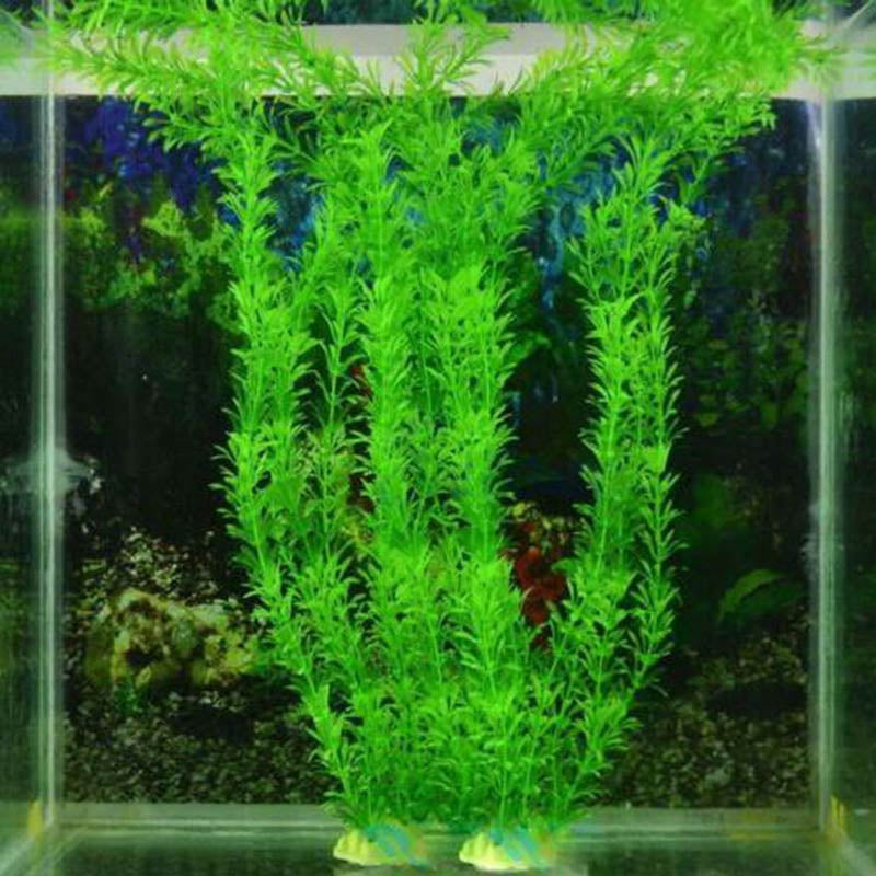 Artificial Underwater Plastic Plants for Aquarium Decor