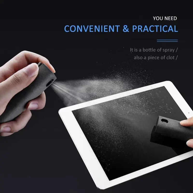 2-in-1 Screen Cleaner Spray with Microfiber Cloth