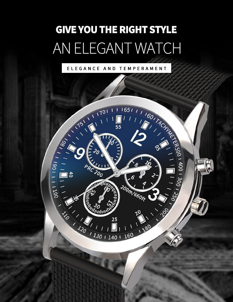 Quartz Mesh Band Watch