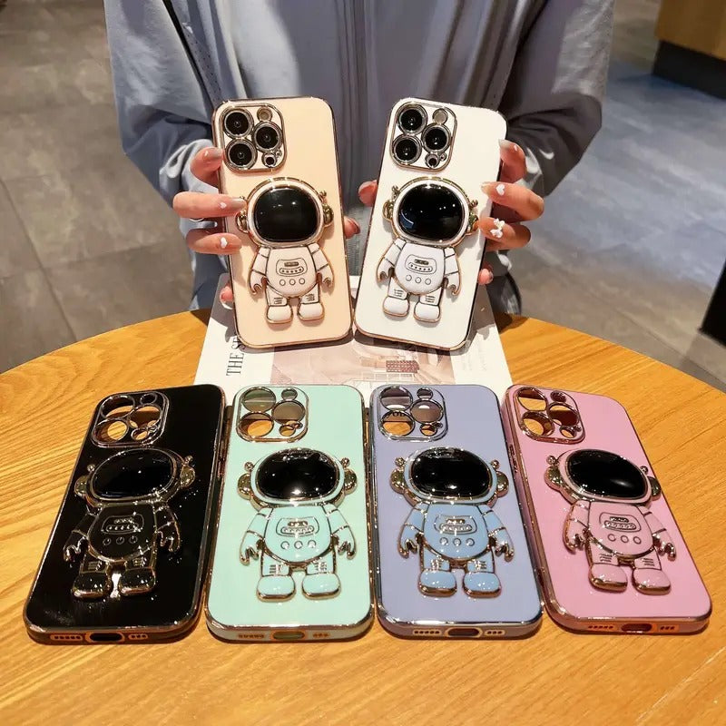 Astronaut Foldable Phone Case for iPhone 11-14 Series