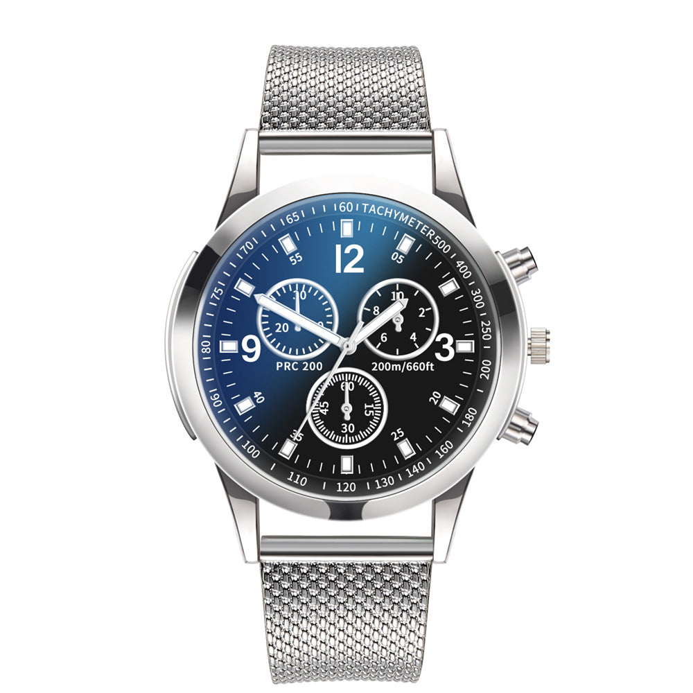 Quartz Mesh Band Watch