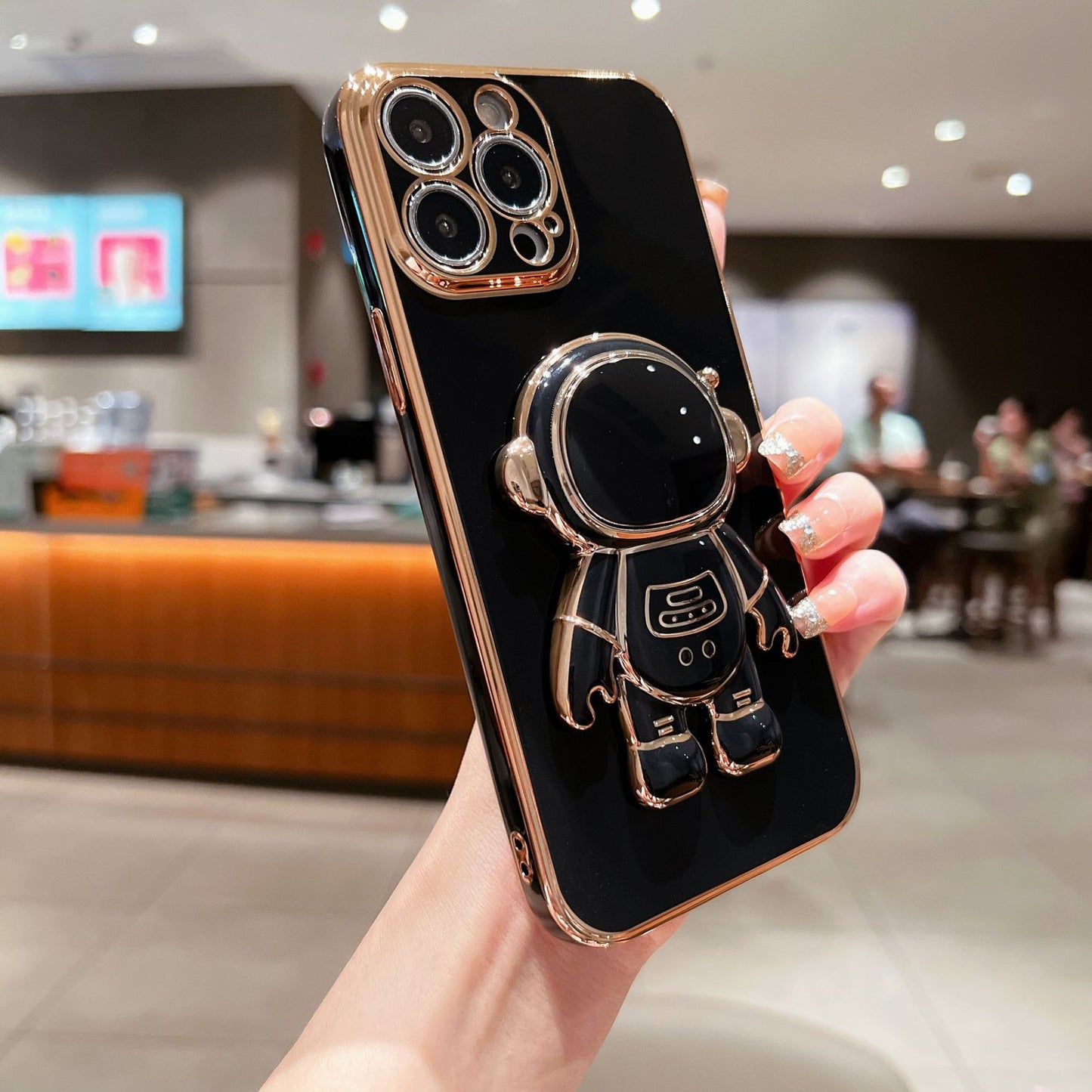 Astronaut Foldable Phone Case for iPhone 11-14 Series
