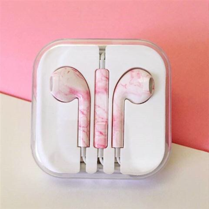 Colorful Cloud and Starry Sky Pattern Smart Wired Headset