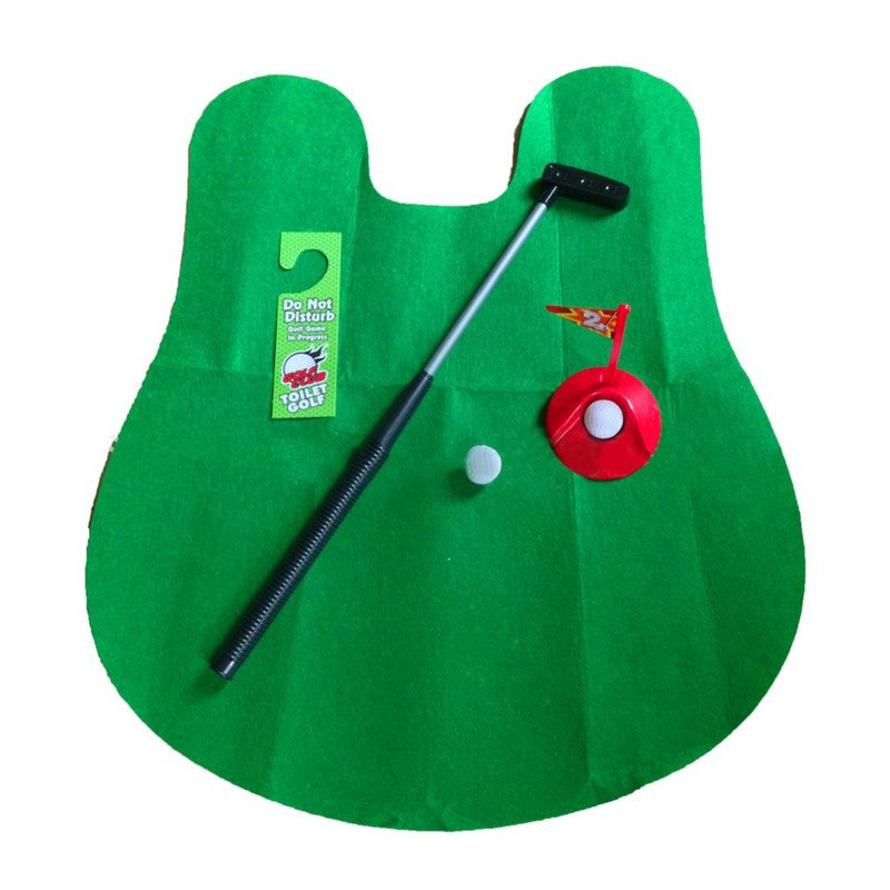 Toilet Golf Set - Unique Toy for Kids