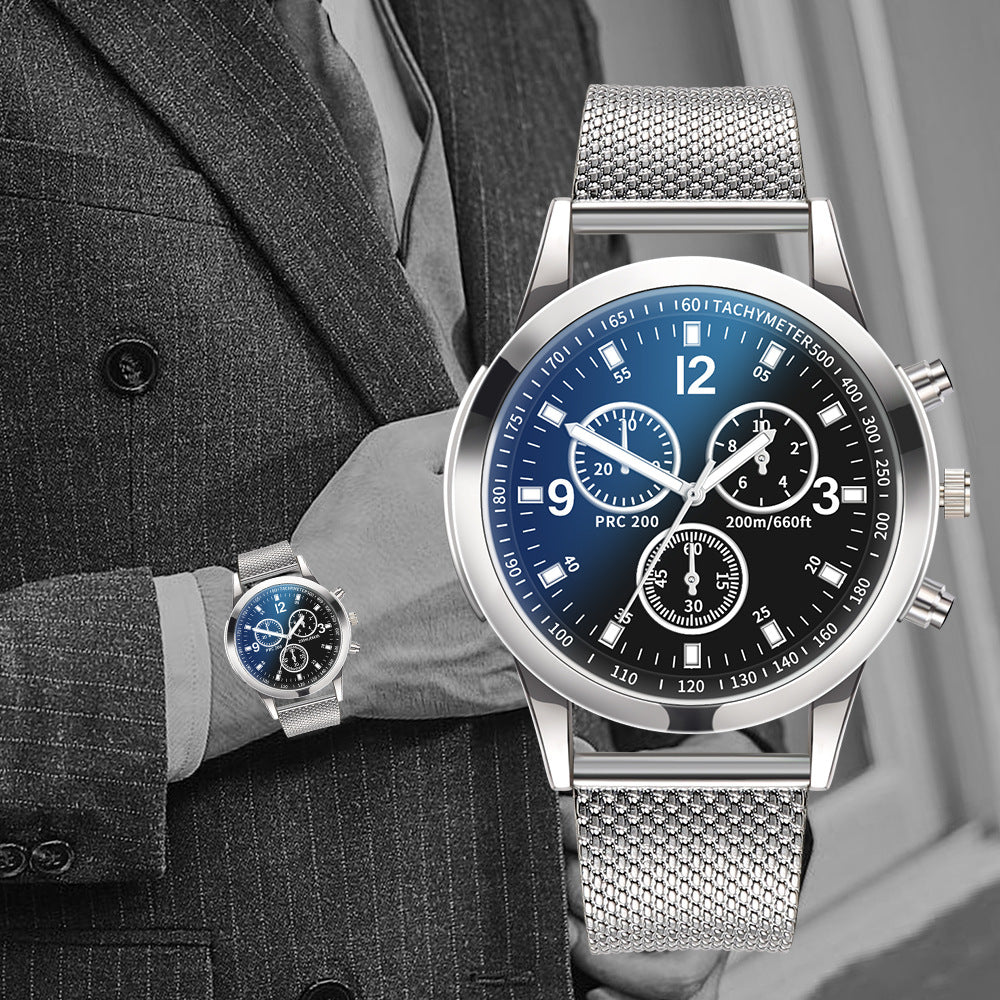 Quartz Mesh Band Watch