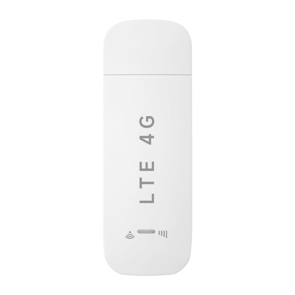 HOSAYA Portable WiFi 4G WiFi Router with SIM Card Slot LTE USB WiFi Modem High Speed Portable Travel Hotspot Mini Router Unlocked 4G dongle Plug and Play for Cars for Powerbank for Traveling