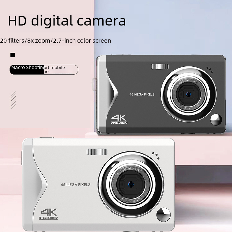 2023 New Student Camera 4K HD 3-Inch Autofocus