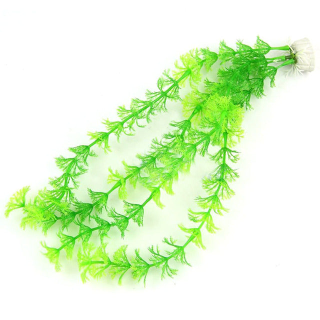 Artificial Underwater Plastic Plants for Aquarium Decor