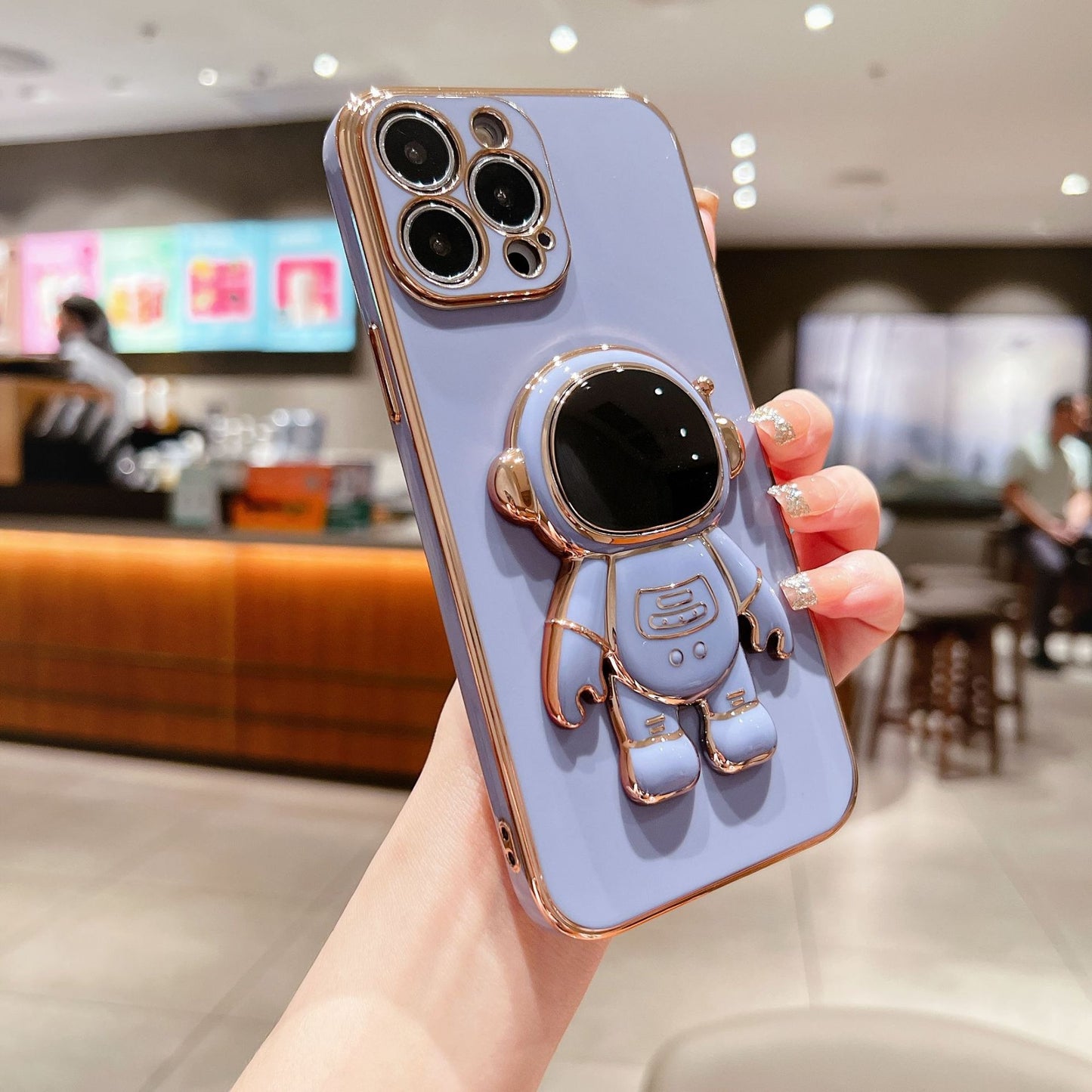 Astronaut Foldable Phone Case for iPhone 11-14 Series
