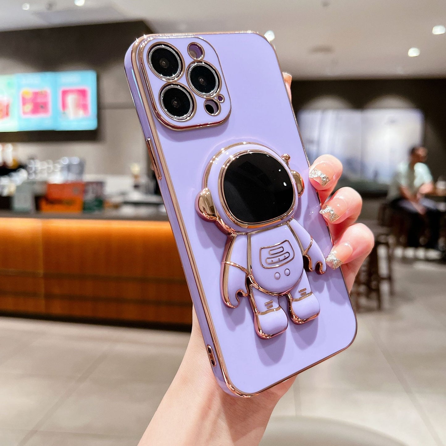 Astronaut Foldable Phone Case for iPhone 11-14 Series