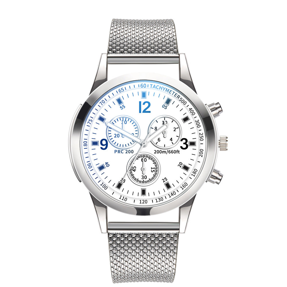 Quartz Mesh Band Watch